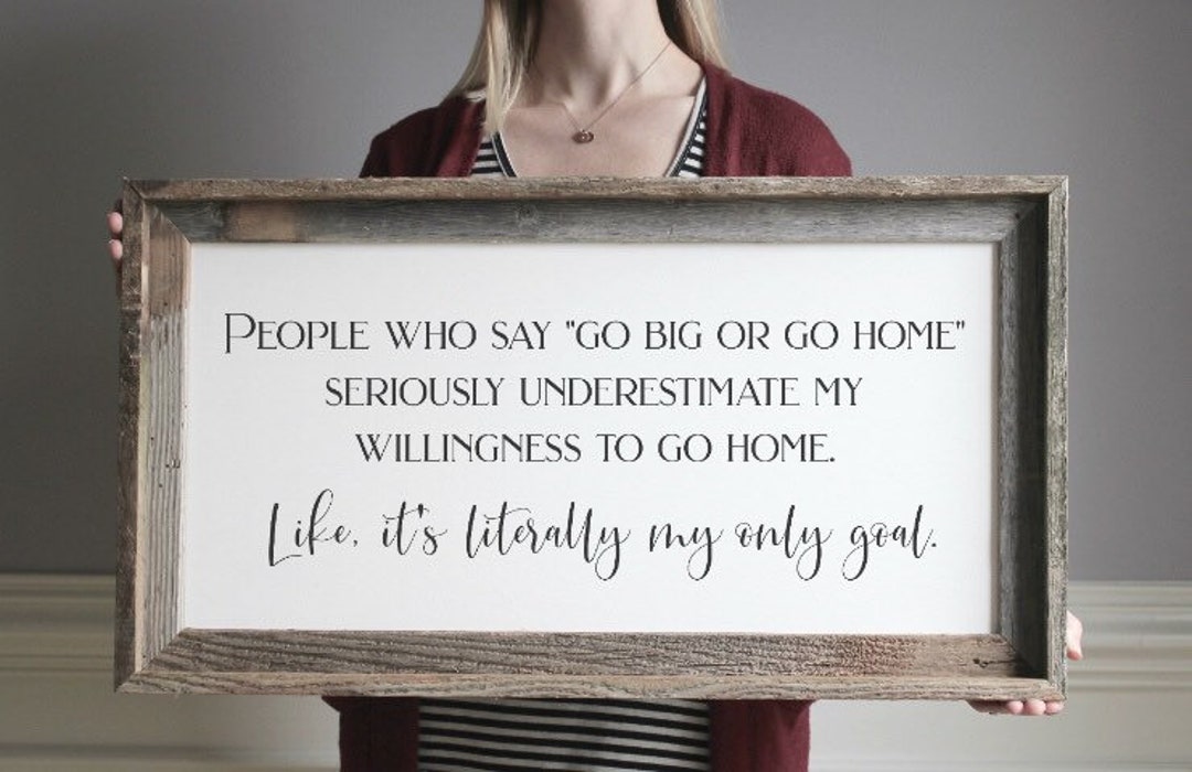 Funny Housewarming Gift Living Room Sign Farmhouse Signs Etsy