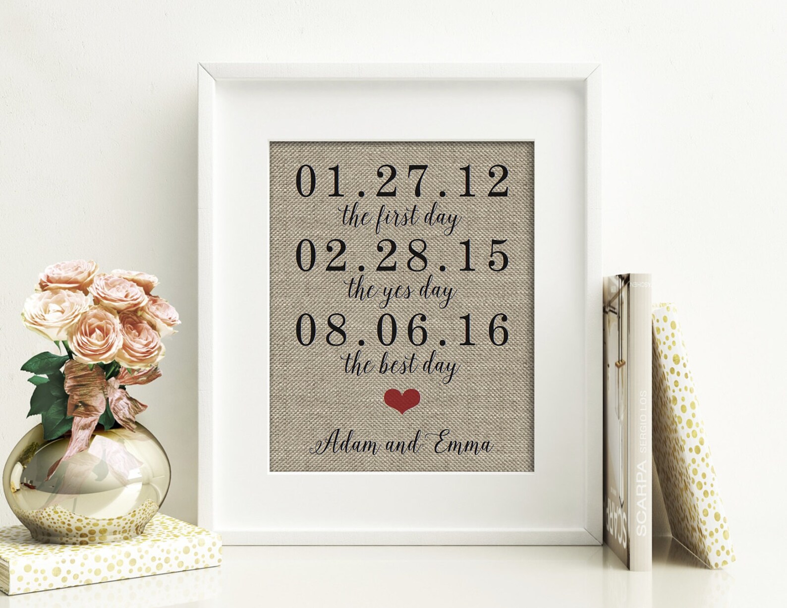 Wife Gift for Wife Wedding Anniversary Gift for Her 10 Year Etsy