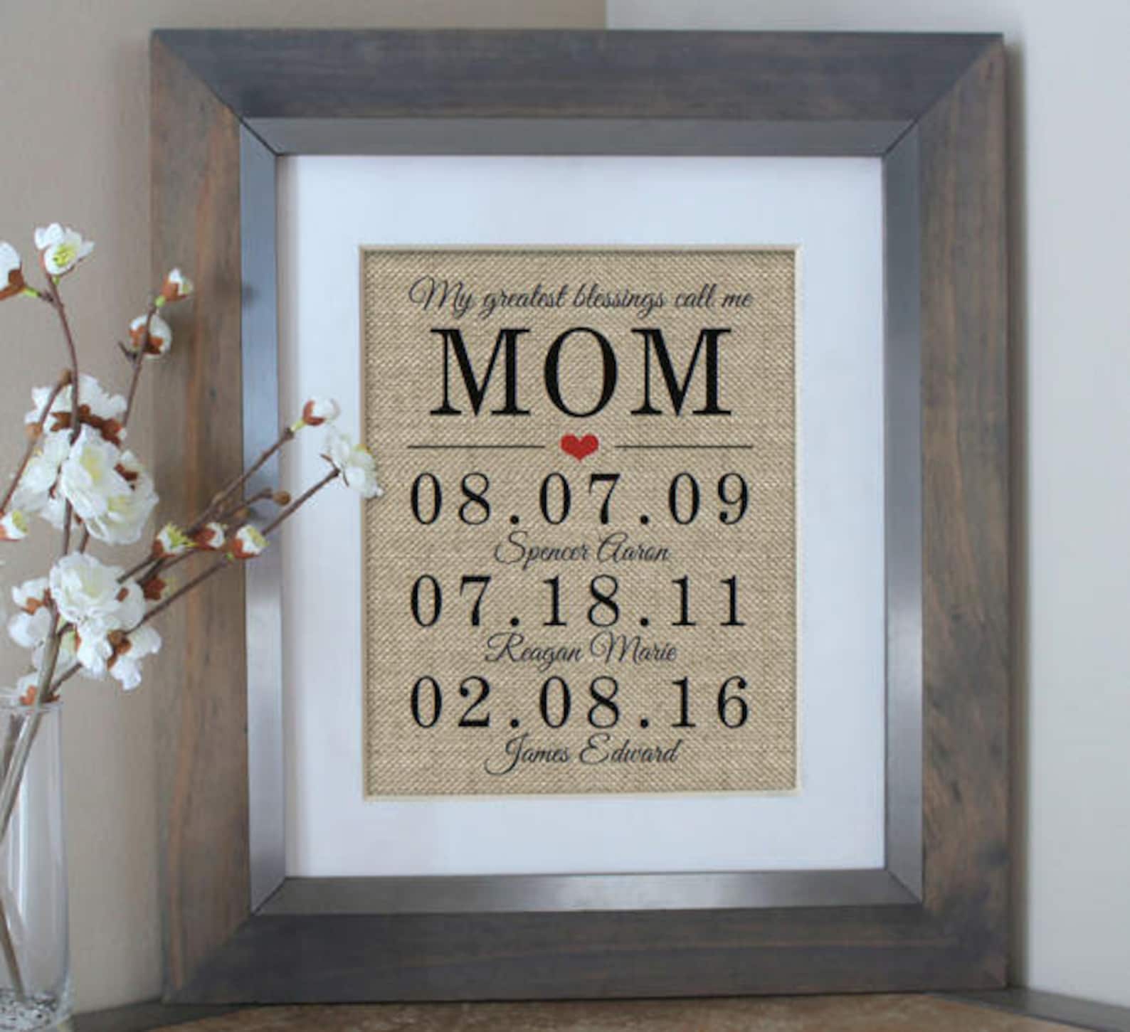 Unique Mother of the Bride Gift Personalized Gifts for Mom Etsy