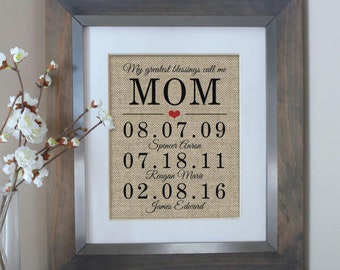 Unique Mother of the Bride Gift Personalized Gifts for Mom Birthday Gift from Daughter Gifts for Mom Gift Mother of the Groom Gift