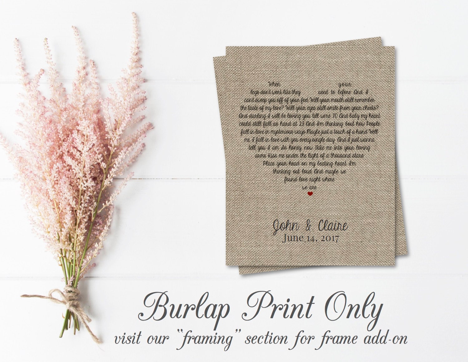 Wedding Gift Husband Gift Wedding Song Lyrics Personalized Etsy