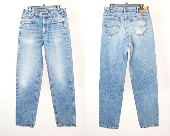 lee rider blue jeans