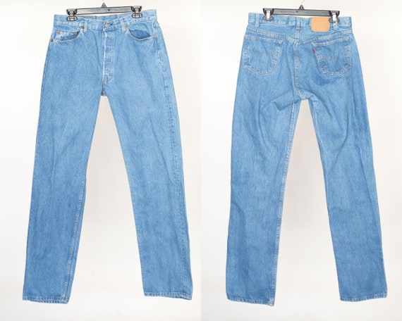 Size 34 501 Levis 34x35 Levis 501 80s 