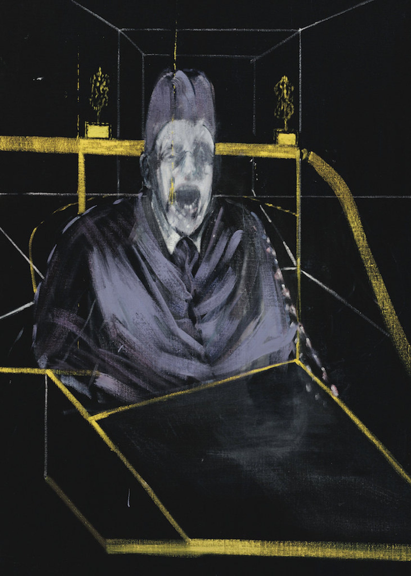 Francis Bacon Estudio para Retrato VII del Papa Inocencio