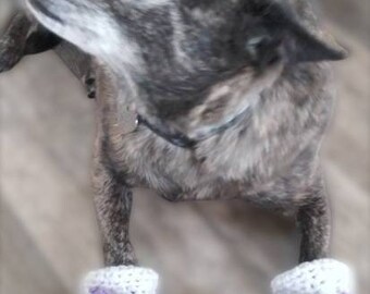 crochet dog booties