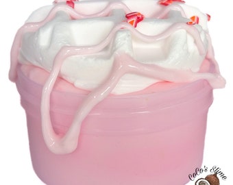 Strawberry Waffle Diy Slime