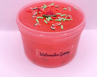 Watermelon Gummy Jelly Slime