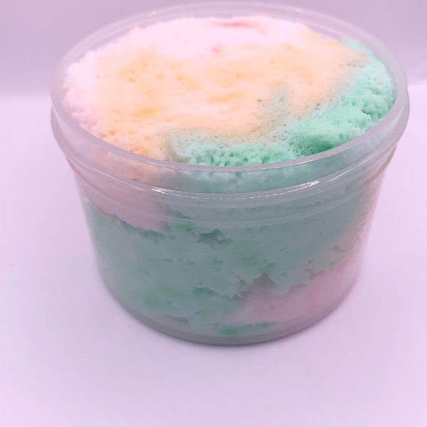 Rainbow Sherbet Cloud slime