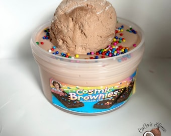 Cosmic Brownie Scoop Diy Slime