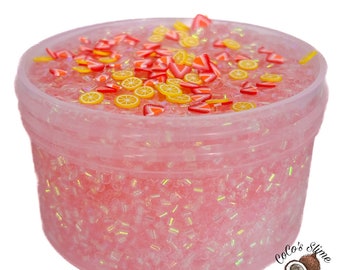 Strawberry Lemonade Slime