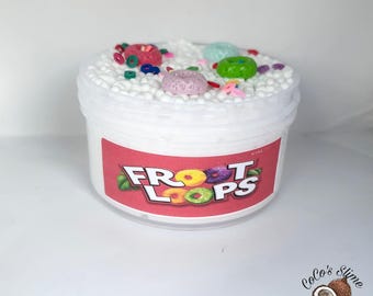 Froot Loops Crunch Slime