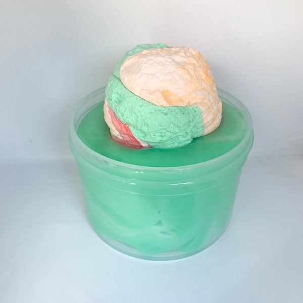 Rainbow sherbet scoop diy