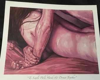 To Simply Hold Hands & Drown Together PRINT