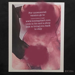 Hand Written Love Letter PRINT