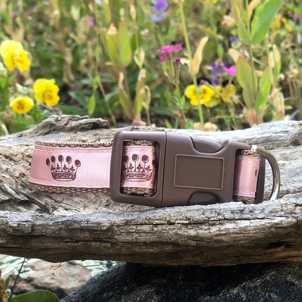 Princess Dog Collar Etsy