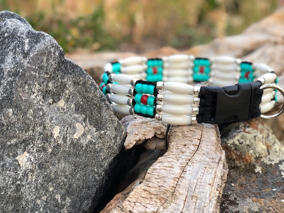 Native american beaded dog clearance collars