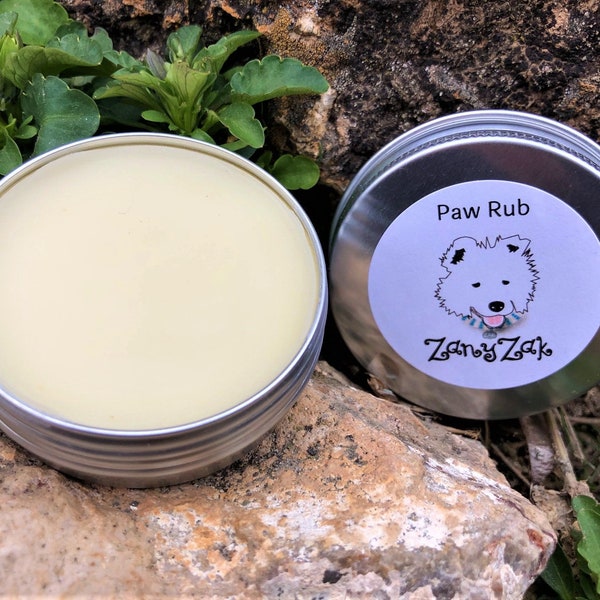 Healing Paw Rub - Paw Salve for Dogs - Pet Gifts for Dog Owners - Hot Spot - Natural Pet Products - Natural Salve for Dogs - Dog Salve