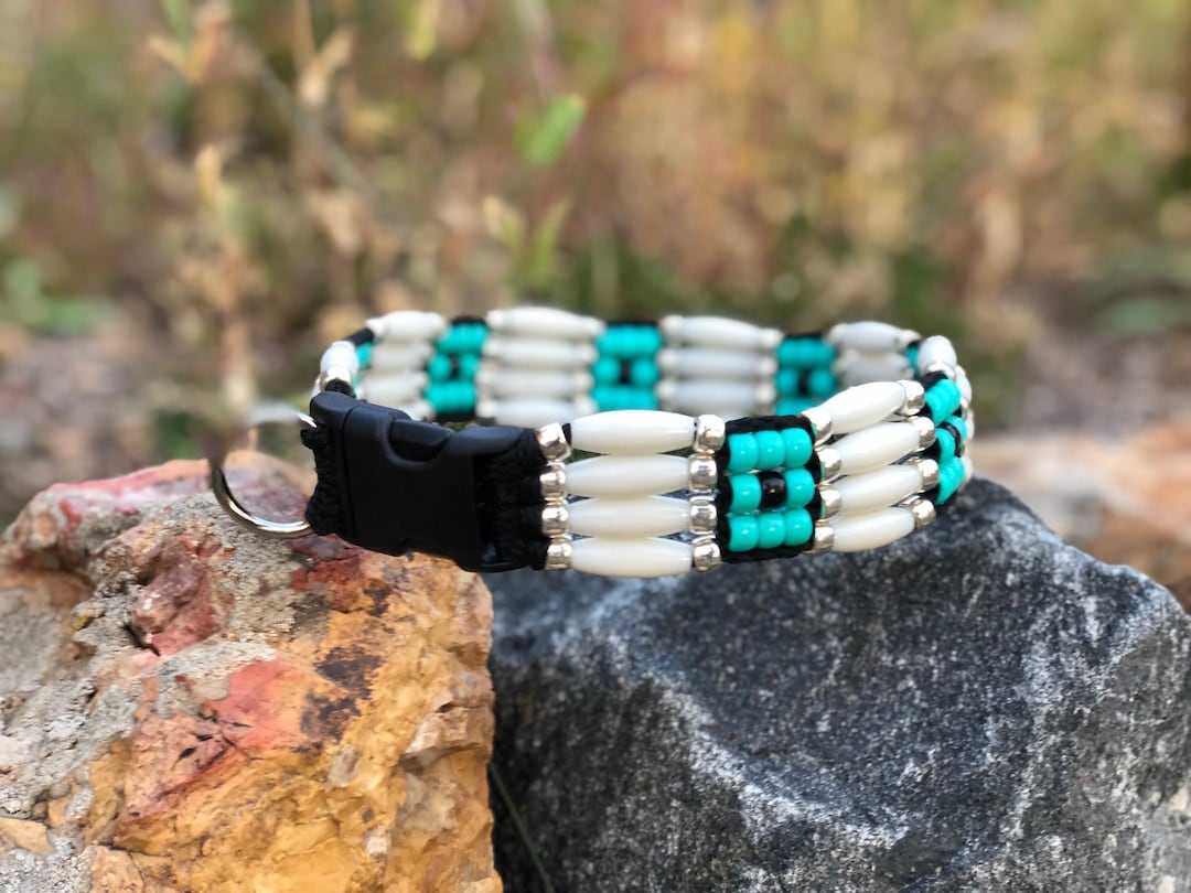 Native American Dog Collars Beaded Dog Collars Southwest Dog Collar Western Dog Collars