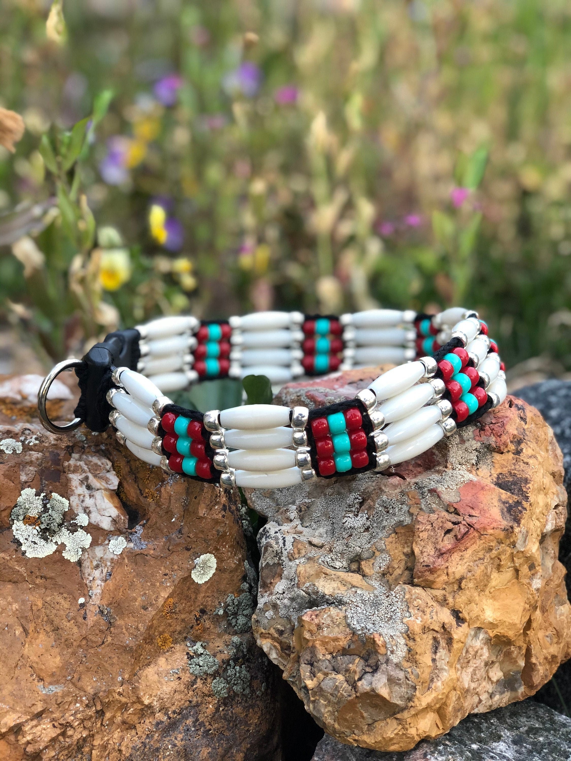 Native American Dog Collars Beaded Dog Collars Gifts for Etsy