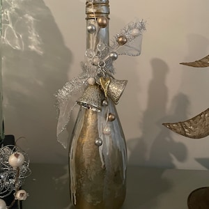 Lighted Wedding Bottle