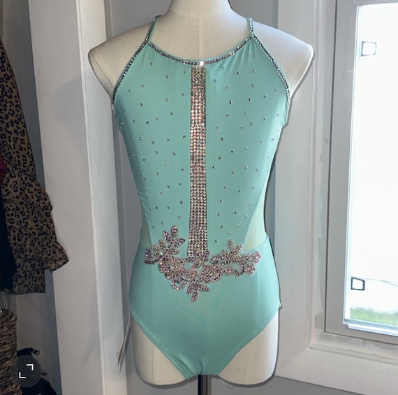 Mint Green Lyrical / Contemporary Dance Costume
