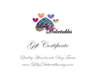 30 Dollar Gift Certificate (Mail Delivery)