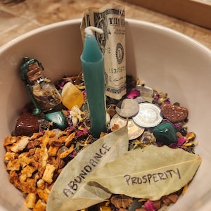 Money Bowl Spell Kit
