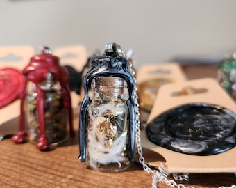 Miniature Deity Altar Jar Necklaces
