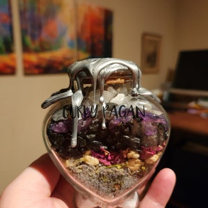 Goddess Nyx Deity Altar Jar