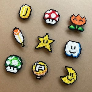 Super Mario Power-Ups Magnet Set - Small (9 pcs.)