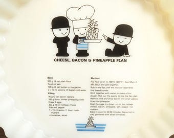 Flan Arcopal Homepride Fred avec recette rétro / vintage des années 70
