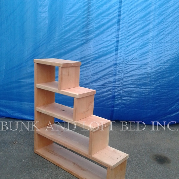Stair Case Shelf For Bunk And Loft Bed