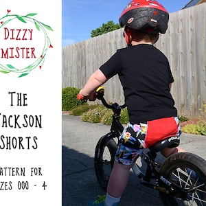 Boys shorts sewing pattern, baby shorts PDF pattern, toddler shorts digital download, kids pattern PDF, kids knit pattern