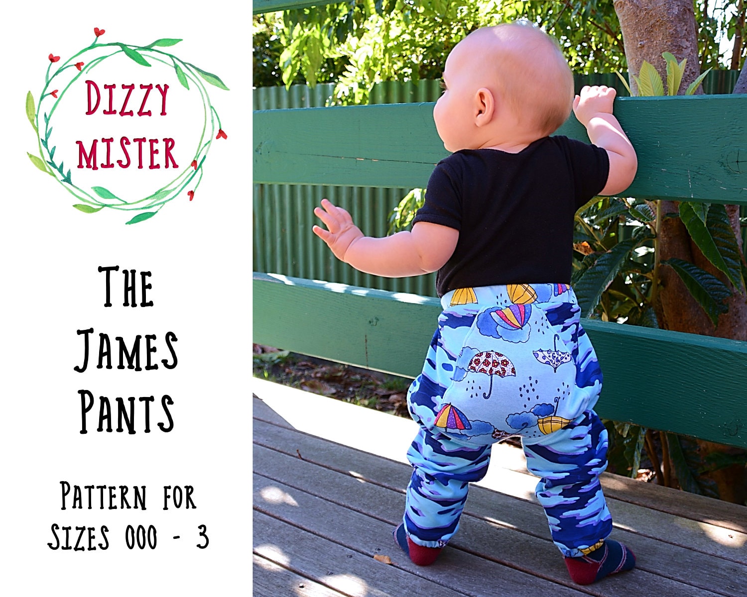 Boys Pants Sewing Pattern Baby Pants 