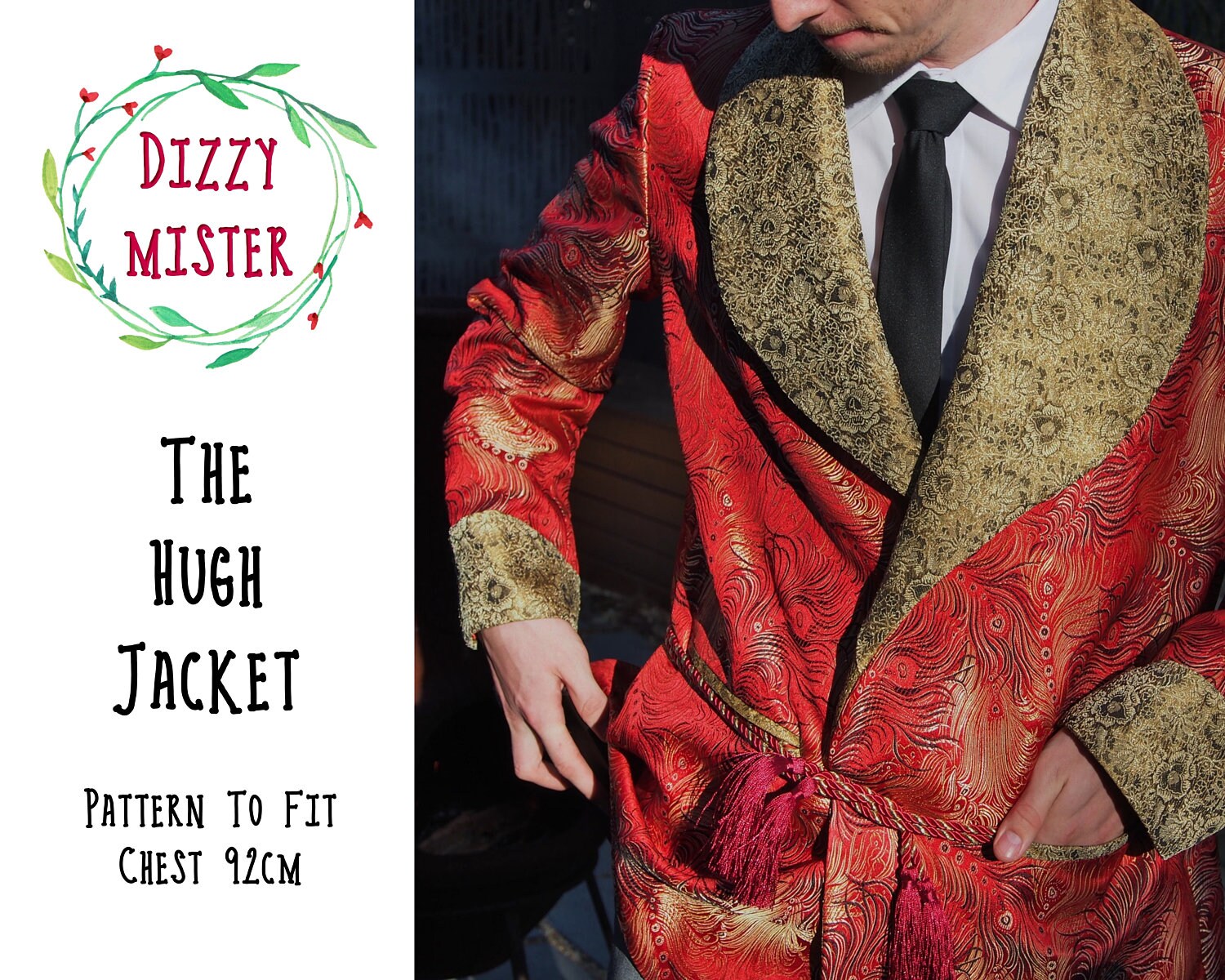 32+ Designs Butterick Smoking Jacket Pattern