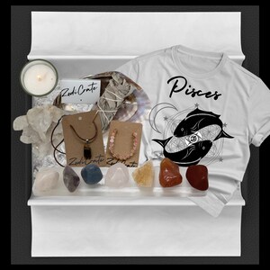 Pisces Gift Crate (February 19 - March 20) Birthday Gift Box
