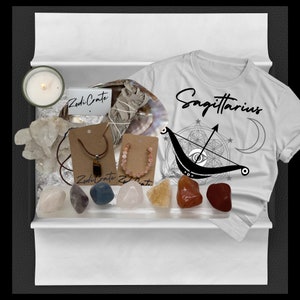 Sagittarius Crate (November 22 - December 21) Birthday Gift Box