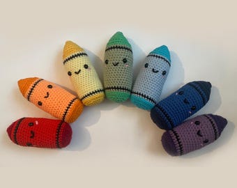 Crocheted Crayon