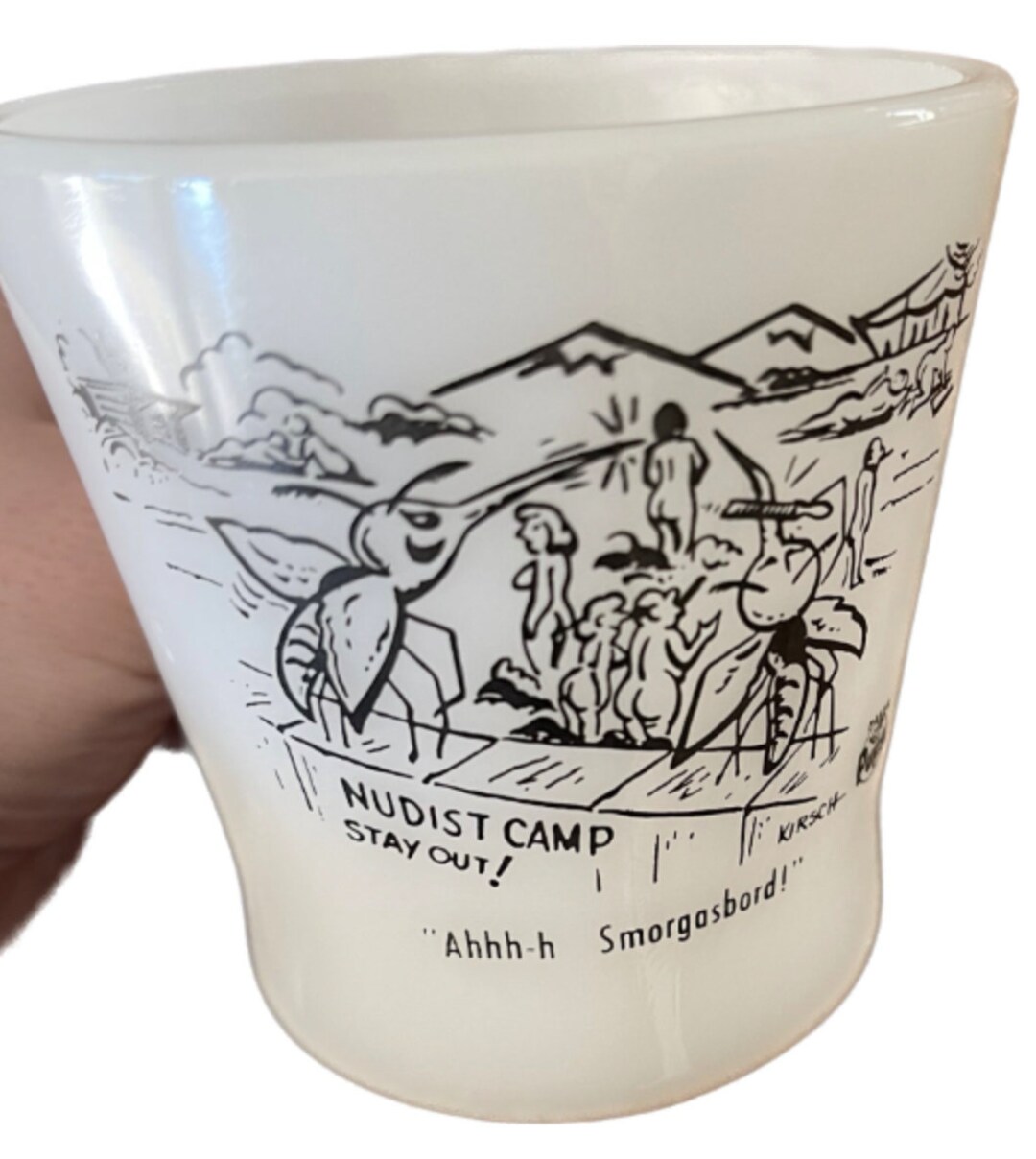 Extremely RARE Glasbake Mug Etsy