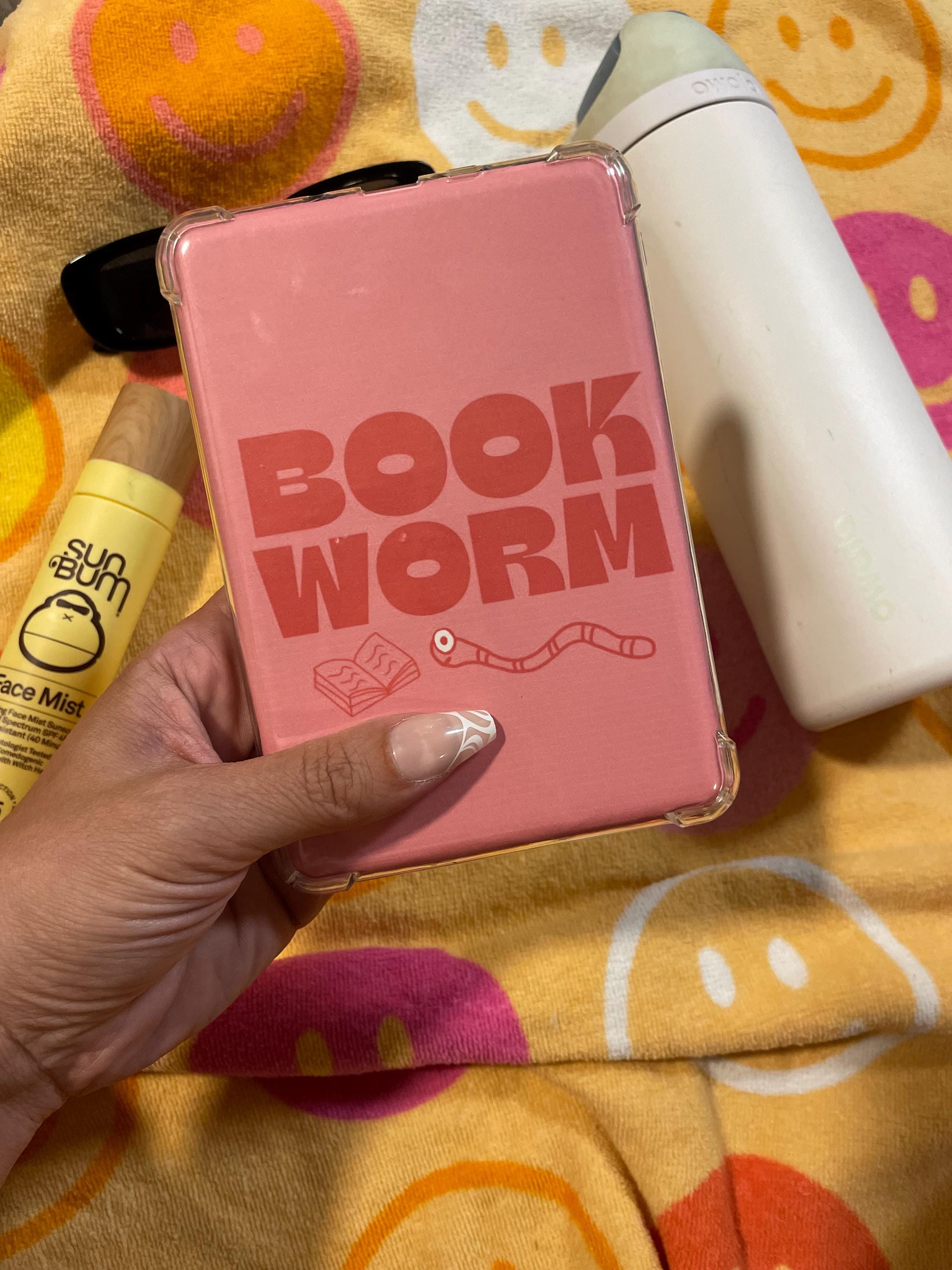 Worm Insert Kindle Book Worm Insert – Digital Download | Booktok Kindle Case Decor ...