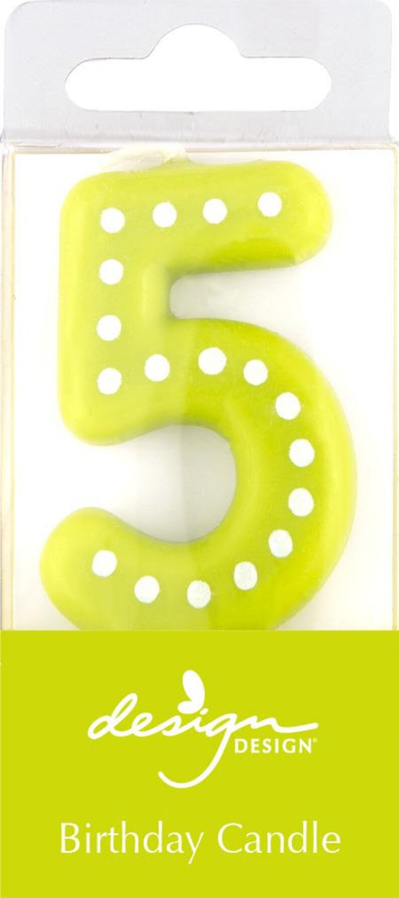 Girl Candles Polka Dot Number Birthday Candles Orange One Yellow Red Boy Birthday Number Candles Birthday Candle Blue Green