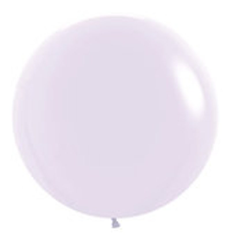 Big Balloons Party Decoration Matte PASTEL Latex Balloons 5 Inch 24 Green Helium Round Yellow Blue Lilac Pink 11 36