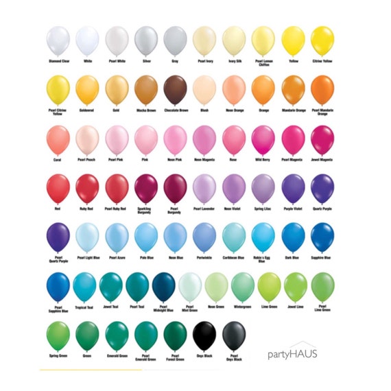 16 Inch Round Latex Balloons Solid Colors 6 Pkg 16 Inch Round Latex Balloons Solid Colors 6 Pkg