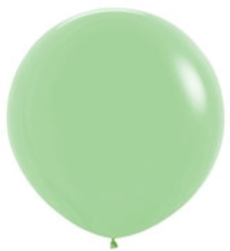 Mint Green Balloons Deluxe Latex Made in USA Tiny Big Balloon Wedding bridal party shower baby 5 11 16 Pearl Mint Balloon