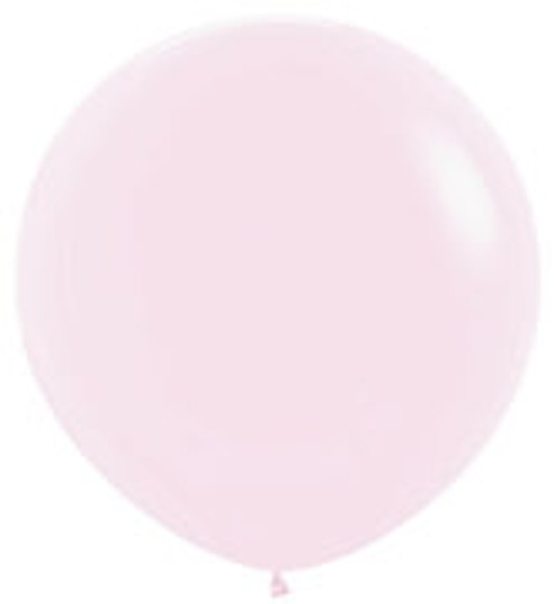 Big Balloons Party Decoration Matte PASTEL Latex Balloons 5 Inch 24 Green Helium Round Yellow Blue Lilac Pink 11 36