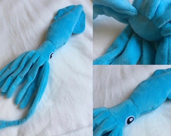 Custom Mini Giant Squid Plush Made to Order