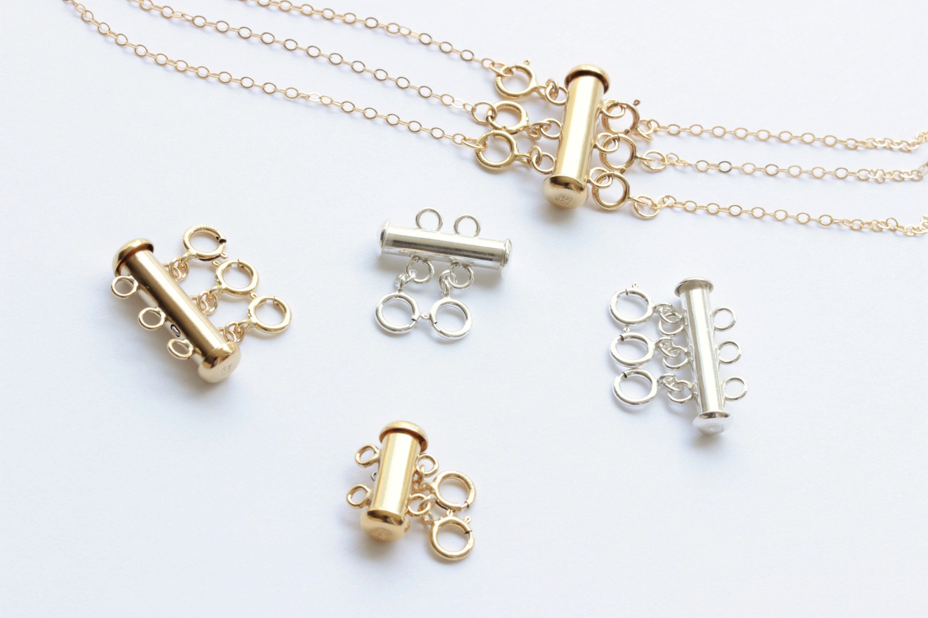 14K Gold Filled Necklace Separator – Details