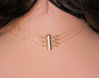 Clasp to layer necklaces discount