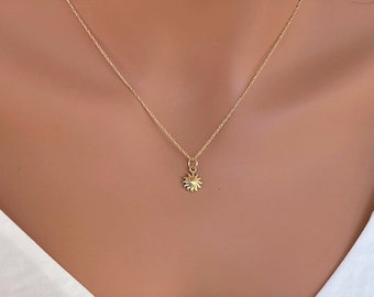 14k solid gold Sunburst necklace, Sunburst pendent yellow gold, 14K Yellow Gold Sunburst Pendant, Gold jewelry charm, Charm only/wt chain