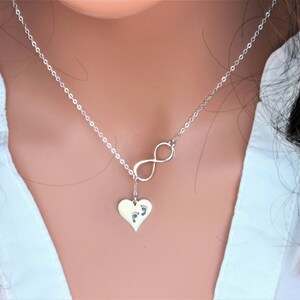Gift for mom/New mom gift, Sterling Silver Heart with Footprints Necklace, Baby Footprint Necklace, Footprint Necklace, Baby shower